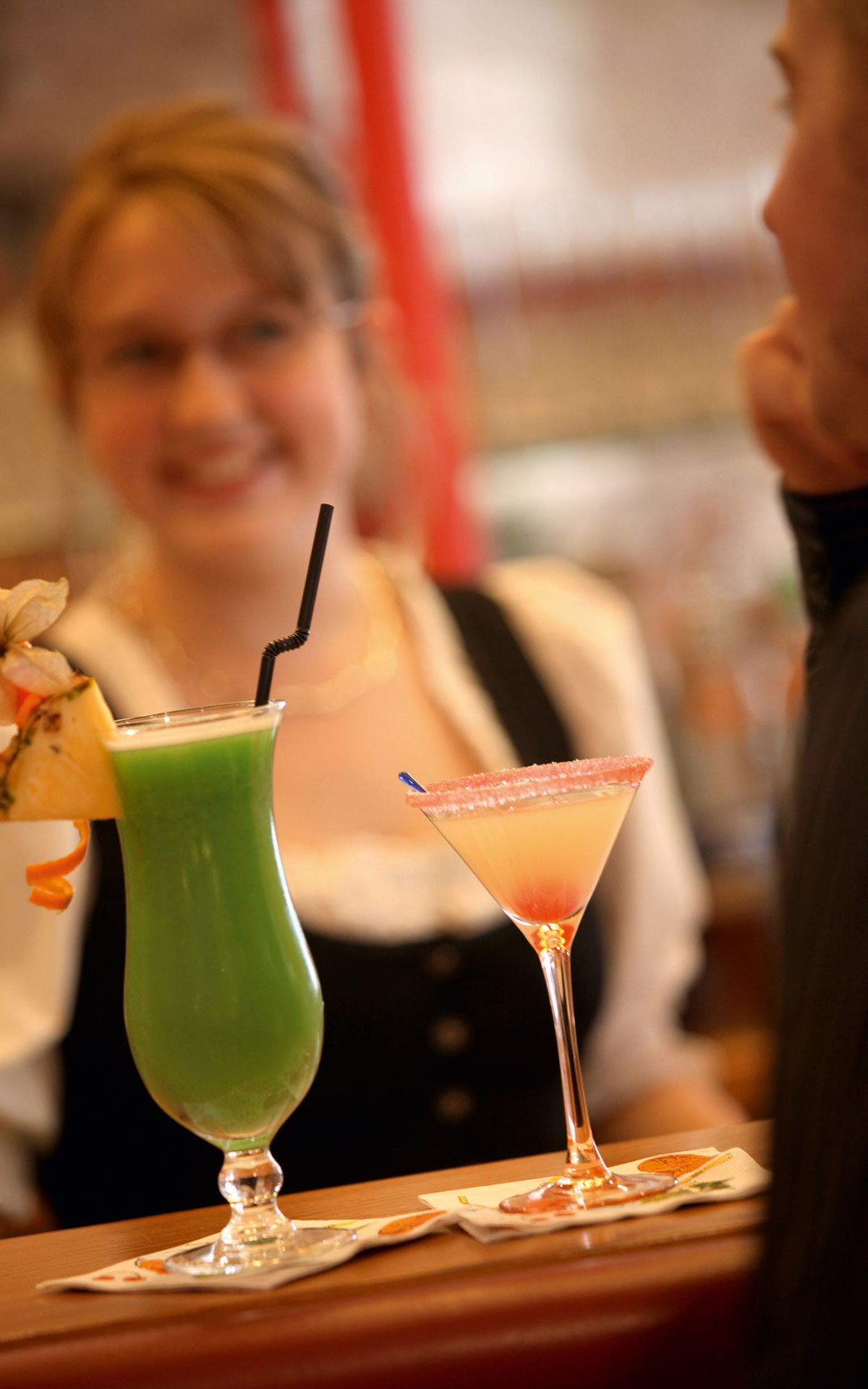 Cocktails in Einstieg in Möhringers Schwarzwald Hotel